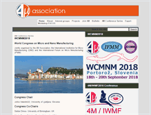 Tablet Screenshot of 4m-association.org